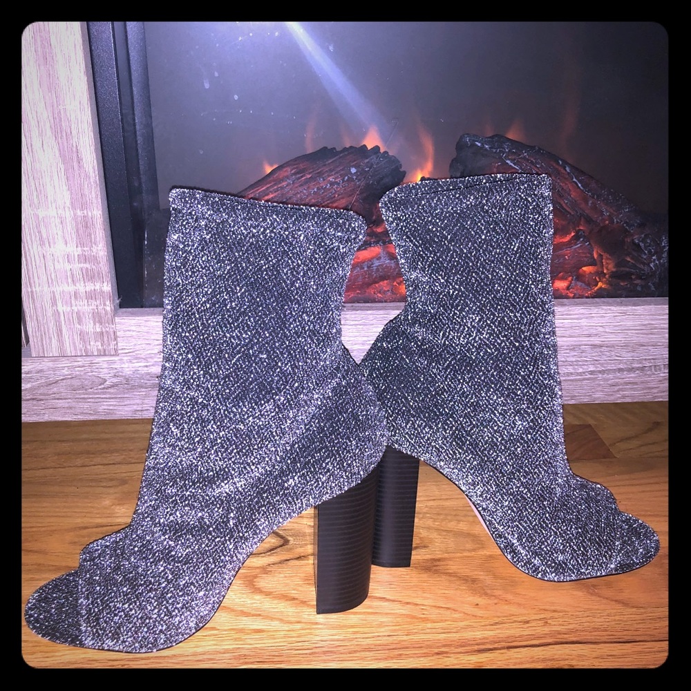 Multi Glitter Bootie